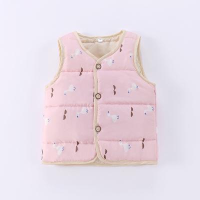 China Boutique Children's Clothing Breathable Kids Vest Baby Tight Fit Warm Vest Windproof Vests Snowsuit Jackets Coat for sale