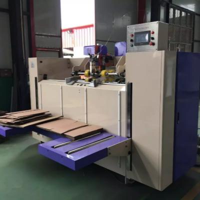 China Hotels Corrugated Manual Carton Stapler Machine / Semi Automatic Stitching Machine for sale