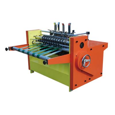 China Semi-automatic Food Corrugated Cardboard Box Carton Separator Slotter Machine for sale