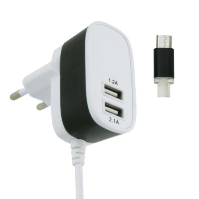 China Universal Mobile Phone Wall Charger Cell Phone Wholesale 1.2A USB Charging Adapter for sale