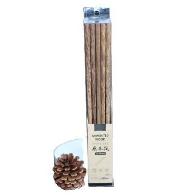 China Chinese Classic Reusable Wooden Style Chopsticks Dishwasher Safe Safe for sale