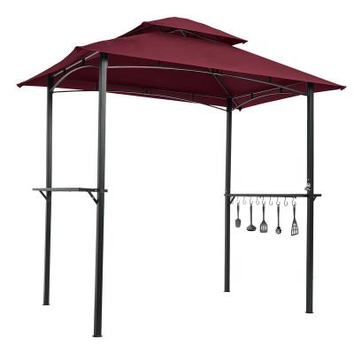 China Patio\Garden\8x5ft Outdoor Grill Gazebo BBQ Patio Shelter Canopy For Outdoor BBQ Tent for sale