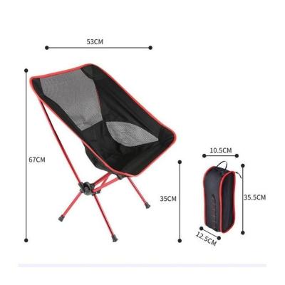 China Single Fold Ultralight Portable Outdoor Folding Chairs With Carry Bag Capacity Heavy Duty Camping Folding Chairs Beach Chairs for sale