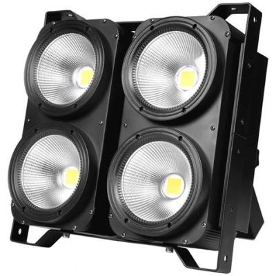 China Club Disco DJ Bar Stage Lighting DJ Stage Light Pro 4 Color 4x100w White Eye Cob Led Blinder Light Assist Light for sale