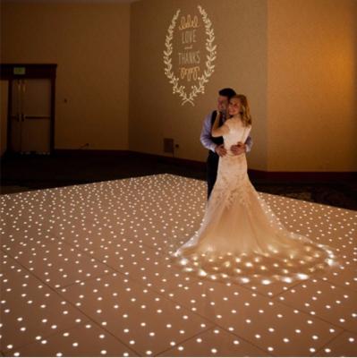 China Wedding Decoration / Party Dance Floor Dance Floor Star LED Glitter Dance Floor Light Panel Waterproof for sale