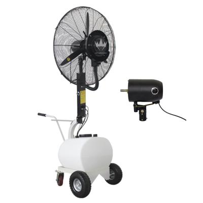 China Outdoor Industrial Electric Portable Water Mist Portable Electric Fan for sale