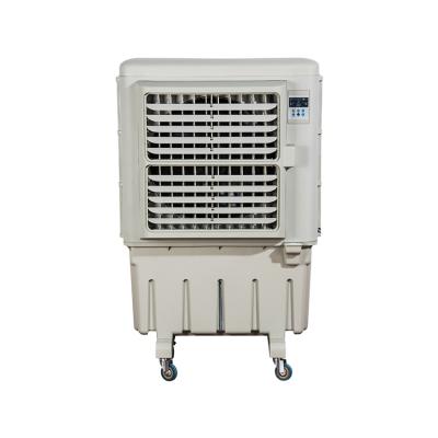 China Water Tank 290w Hotels 120l Volume Operate Remote Control Industrial Evaporative Fan Air Cooler for sale