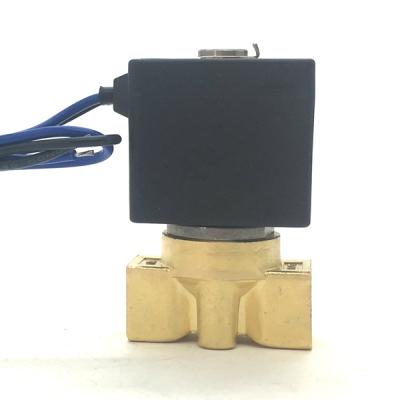 China General Small Size Direct Lifting Solenoid Water Air Oil Brass Valve for sale