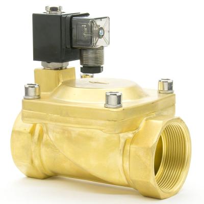 China General Pilot Operated 16bar 24v 2 Inch Solenoid Valve For Water for sale