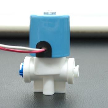 China General Orifice 2.5mm Way N/C2/2 Air DC 12V Washing Machine Water Plastic Solenoid Valve for sale