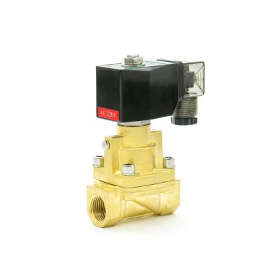 China HOYAN PZ-15 24v 220v Normally Closed General Water Vapor BSP Thread Brass Solenoid Valve for sale