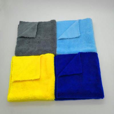 China Sustainable Edgeless Towel 500GSM Microfiber Auto Car Towel for sale