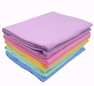 China Compressed high quality synthetic microfiber pva chamois cloth fabric drying towel for sale