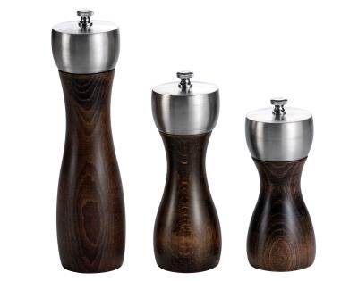 China High Quality Viable Grinder Wooden Metal Salt Sea Spice Crank Core Grinding Pepper Grinder for sale