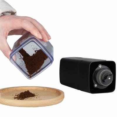 China 2022 New Arrivals Mini Stainless Steel Beans Spices Grinder Viable USB Rechargeable Bean Electric Coffee Mill Machine for sale