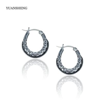 China Women's Wholesale Punk Silver Tube Hoop Earring Huggies Hoop Earrings Huggie Circle Hoop Earrings for sale