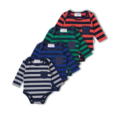 China Wholesale Cute Short Sleeve Newborn Baby Clothes Soft 100% Cotton Knit Short Sleeve Boutique Summer Baby Overalls Autumn Baby Romper for sale