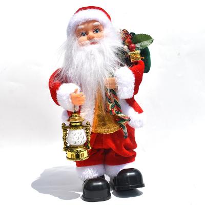 China Hot Selling Festival Decoration Holiday Decoration Ornaments Party Ornaments Toy Santa Claus Doll for sale