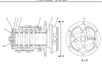 China 234-4440 junta de eslabón giratorio de 2344440 excavadores para CAT E320D E323D E324D E336D E340D de Caterpillar en venta