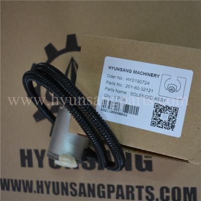 Κίνα ηλεκτρικό σωληνοειδές Assy 206-60-51130 206-60-51131 206-60-51132 μερών εκσκαφέων 20Y-60-32121 20Y-60-11713 20Y-60-11712 προς πώληση