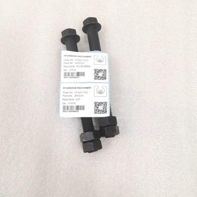 China Recambios mineros Pin Stopper And Nut 4435129 J950016 4409178 4450011 4084578 ajustes Hitachi ZX110 ZX110-E en venta