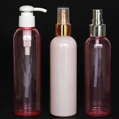 China Water Cream Packing Bottle Pink Spray Bottle 200ml Spray 180ml Spray Bottle Pink Pink Mist Sprayer Press Spray Bottle for sale