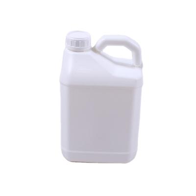 China HDPE 5L Jerry Cans Plastic Plastic BEAUTY PACKAGING Empty White Jerry Can For Chemical Oil Packaging for sale