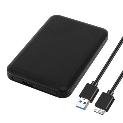 China Plastic Plastic SATA To USB 3.0 External Hard Disk Drive Enclosure HDD/SSD Adapter Case Hard Drive Enclosure for sale