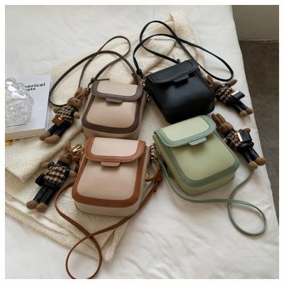 China New 2022 Fashion Key Wallet Fashion Women's Shoulder Bag Korean Mini Mobile Phone Bag For Women Luxury for sale