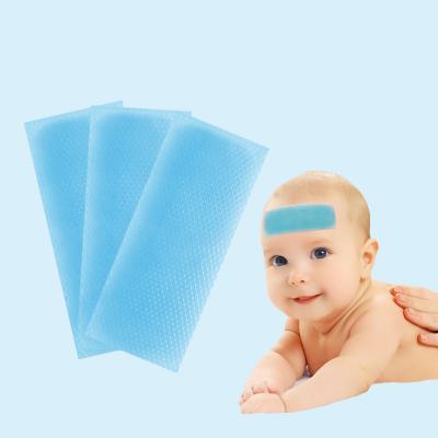 China Convenient Changing Color Fever Gel Cooling Patch For Baby Fever Relief for sale