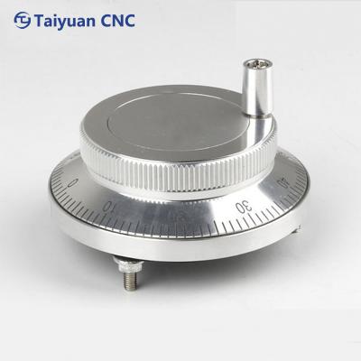 China 100 ppr Solid Rotary Encoder Pulse Generator CNC Manual Handwheel MPG for Engraving Machine for sale