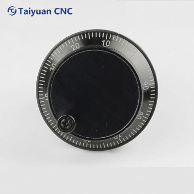 China Solid Black Metal DC5V Diameter 60mm Diameter Cnc Manual Electric Pulse Generator for sale