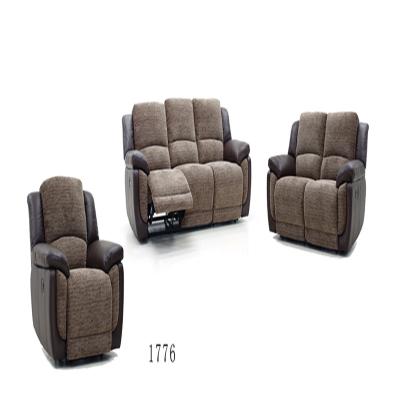 China Home Theater Convertible Leather Recliner Sofa Living Room Recliner Sofa for sale