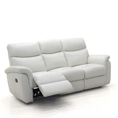 China New Arrival Convertible Classic Fabric Black White Gray Recliner Sectional Sofa 1+2+3 For Living Room for sale