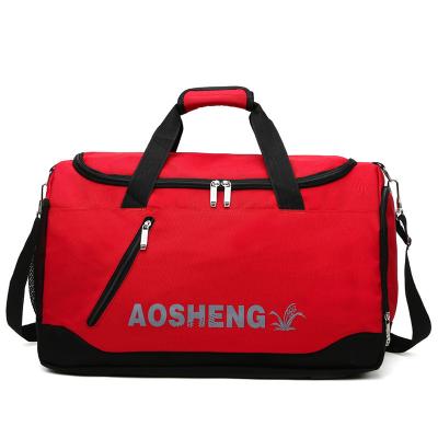 China Fashion large capacity sports gym travel bag multifunctional wholesale private label pink waterproof duffel bag for girls for sale