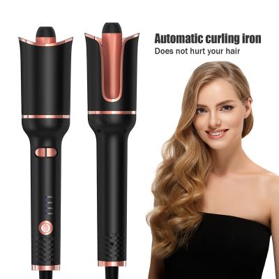 China Heat Adjustable Settings Titanium Curl Hair Salon Tools Magic Automatic Hair Curling Iron Air Curler Magic Wand Curling Iron Roller Automatic Hair Curler for sale