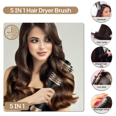 China Adults Amazon 3 in 1 Salon Hair Tool Custom Color Logo 1000W Hot Air Comb One Stage Hair Dryer Blow Out Fast Hair Straightener for sale