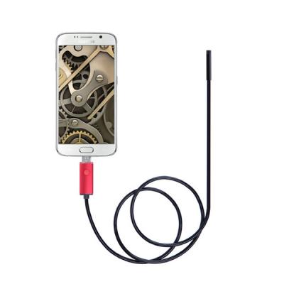 China Waterproof / Amazon hot sale 7mm waterproof mini camera AN97 1m soft wire waterproof 3 in 1 industry endoscope analyzer tube camera for sale