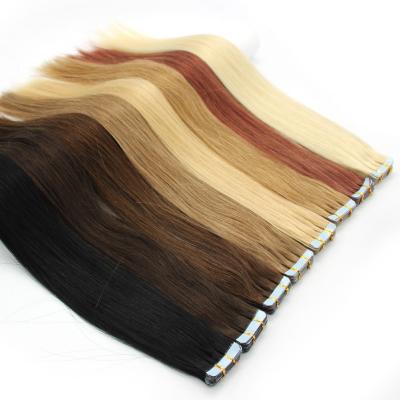 China 24 Hours CURLY STRAIGHT Fast Shipping Bundles Brazilian Remy Tape In Hair Double Drawn Balayage Color Hair Extensions for sale