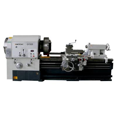 China Building Material Stores Q1325 Manual Pipe Threading Metal Lathe Machine Price for sale