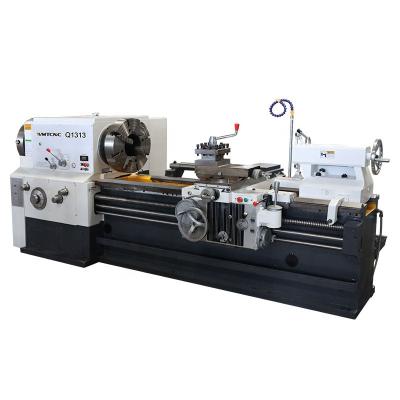 China Building Material Shops Q1313 630mm Manual Lathe Pipe Threading Machine For Sale for sale