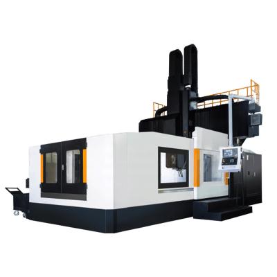 China Building Material Shops Hot Selling Double Center Column CNC Gantry Milling Machine SP2560 for Metal Machining for sale