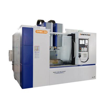 China General Machinery Processing DVMC-D8 High Quality Double Axis Machining Center for sale