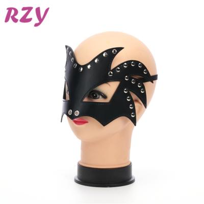 China 2019 Adult High Pleasure Fox Blindfold BDSM Visor Bondage Fetish Sex Hot Selling Sexy Mask for sale