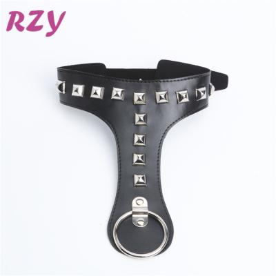 China High Pleasure BDSM Adult Bondage Sex Collar With Leash PU Leather Harness Neckerchief Collar Bondage Restraints for sale