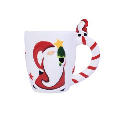 China BONWILL Santa Mug Napkin Ring Holder 3D Viable Jar for Chrismas Decoration for sale