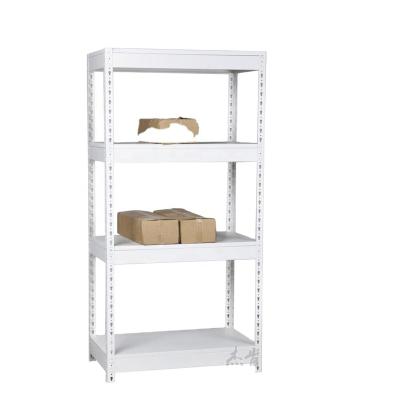 China Adjustable (height) white light duty steel storage rack for supermarket / grocery for sale