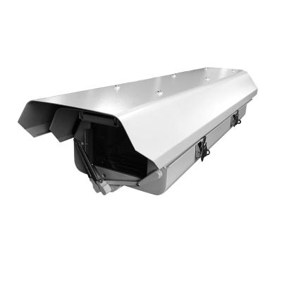 China Aluminum alloy large size outdoor cctv camera housing with wpier for sale