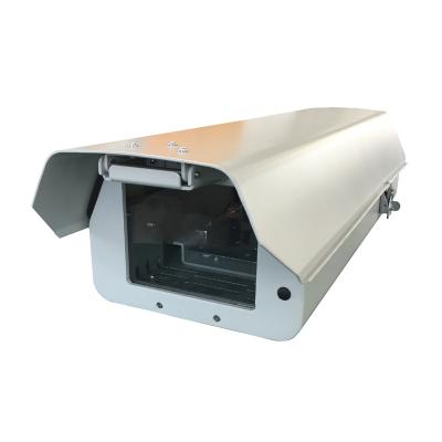 China Aluminum Alloy Large Size Box Camera Housing With Sun Shield for sale