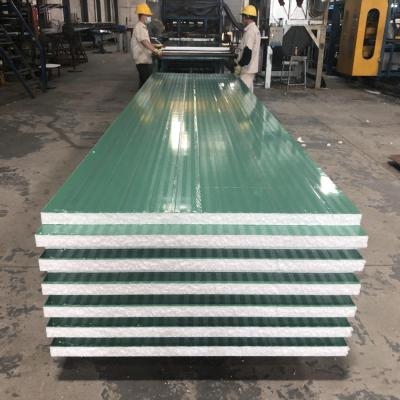 China Contemporary Factory Supply Waterproof Sandwich Panels Grade EPS Sandwich Panel For Walls And Roofs for sale